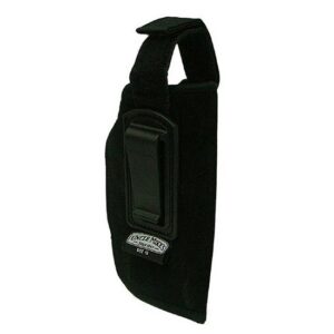 Uncle Mike's Mikes 76102 Inside the Pants with Retention Strap LH Small Autos .22-.25 Cal Nylon Black