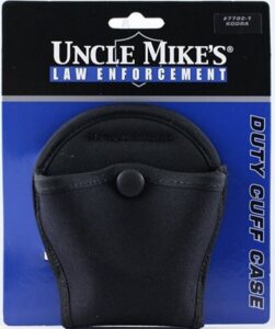 Uncle Mike's Single Open Cuff Case Kodra Black