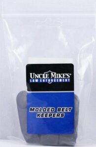 Uncle Mike's Um Le Belt Keeper Plain 2'' 4-Pack