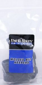 Uncle Mike's Um Le Belt Keeper Plain 2.75 4-Pack