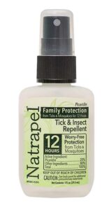Natrapel 00066850 Picaridin Insect Repellent 1oz Spray Repels Ticks & Biting Insects Effective Up to 12 Hrs