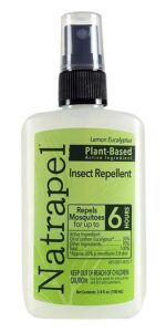 Natrapel 00066862 Lemon Eucalyptus 3.40 Oz Pump Bottle Repels Mosquito Effective Up to 6 Hrs