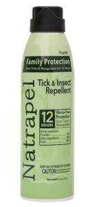 Natrapel 00066878 Picaridin Insect Repellent 6 Oz Aerosol Repels Ticks & Biting Insects Effective Up to 12 Hrs