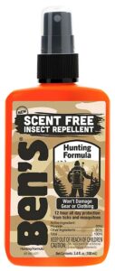 Adventure Medical Kits 00067366 Benelli's Hunting Formula Unscented 3.40oz Spray Repels Mosquitos/Ticks Effective Up to 12 Hrs
