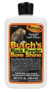 Lyman Butchs 02949 Black Powder Bore Shine 8 Oz Squeeze Bottle