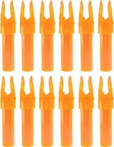 Carbon Express LaunchPad Nocks Orange .244 12-Pack.