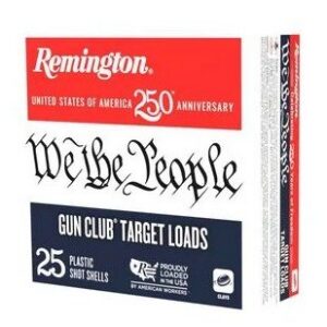 Remington We the People 250th Anniversary 12 Gauge, 2.75", 1 1/8oz, #8, 25-Round/Box