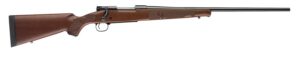 Winchester Repeating Arms 535200233 Model 70 Featherweight 300 Win Mag 3+1 24" Satin Walnut Fixed with Feather Checkering Stock Brushed Polish Blued