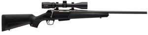 Winchester Guns 535737212 XPR Compact Scope Combo 243 Win 3+1 20" Black Perma-Cote Matte Black Synthetic Stock Right Hand (Full Size) Vortex Crossfire