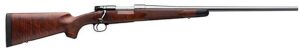 Winchester Repeating Arms 535203294 Model 70 Super Grade 6.5 PRC Caliber with 3+1 Capacity, 24" Barrel, Brushed Polish Blued Metal Finish & Satin