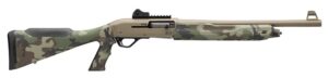 Winchester SX4 Extreme Defender Sga 12 Gauge 3" 18.5IN Barrel Woodland Camo FDE Picatinny Rail 4/RD