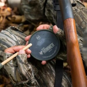 Knight and Hale Plastic Pot Turkey Call Slate Over Plastic