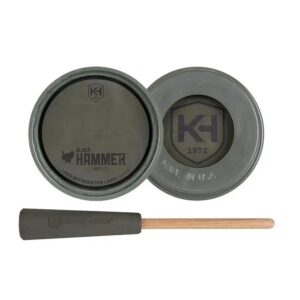 Knight and Hale Plastic Pot Turkey Call Glass Over Plastic
