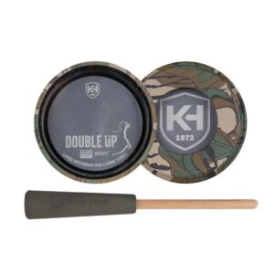 Knight and Hale Plastic Pot Turkey Call Glass Over Slate