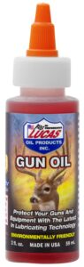 Lucas Oil 10006 Lucas Gun Oil Cleans, Lubricates, Prevents Rust & Corrosion 2 Oz Squeeze Bottle