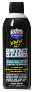 Lucas Oil 10905 Extreme Duty Contact Cleaner Against Grease, Dust, Oil 11 Oz Aerosol