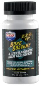 Lucas Oil 10907 Extreme Duty Bore Solvent Against Rust and Corrosion 4 Oz Jar