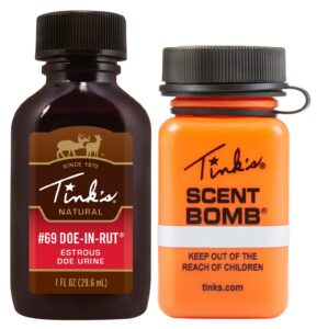 Tinks W6375 #69 Value Pack Deer Attractant Doe in Estrus Scent 1oz Squeeze Bottle