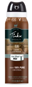 Tinks W5330 Hot Shot Mist Attractant Elk Cow in Estrous Scent 3 Oz Aerosol