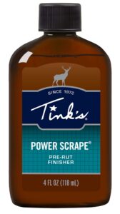 Tinks W5225 Power Scrape Deer Attractant Pre-Rut Finisher Scent 4 Oz Bottle