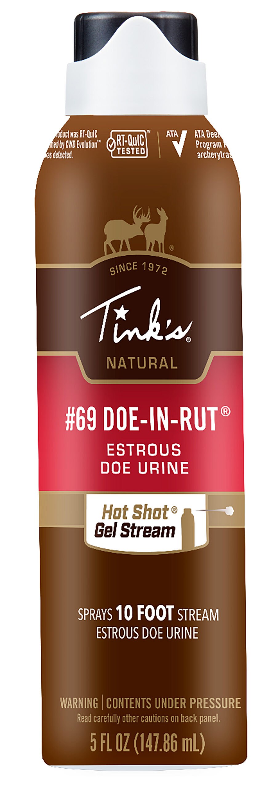 Tinks W6260 #69 Hot Shot Deer Attractant Doe in Estrus Scent Gel 5 Oz Gel Streamlight