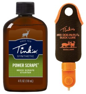 Tinks W5105 Dial-A-Dripper Power Scrape Combo Deer Attractant Mock Scrape Starter Scent 4 Oz Dripper