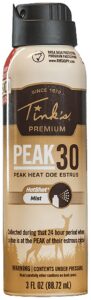 Tinks W5343 Peak30 Hot Shot Deer Doe in Estrus Scent 3 Oz Mist