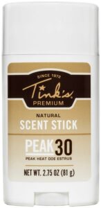 Tinks W6227 Peak30 Scent Stick Deer 2.75 Oz Stick