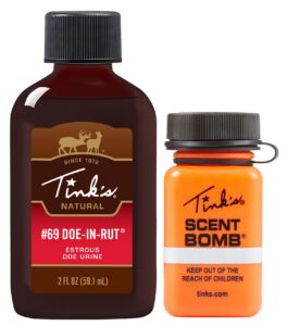 Tinks W5825 #69 Value Pack Deer Attractant Doe in Rut Scent 2 Oz Squeeze Bottle