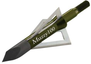 Muzzy Screw-In Broadheads 3 Blade 100 Gr. 6-Pack.