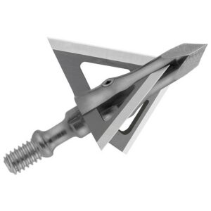 Muzzy Trocar Broadheads Crossbow 125 Gr 3 Blade with Offset Blade Design 3/Pk
