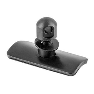 Harris Bipod Adapter #2R Radiused Flange Nut Wood
