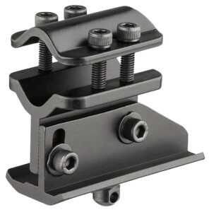 Harris Bipods 4 NO. 4 Bipod Adapter Universal Barrel Mount Black Steel
