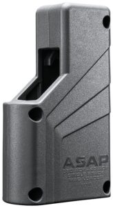 Butler Creek BCA1XSML ASAP Universal Magazine Loader Single Stack Style Black Polymer Fits 9mm - 45 ACP Caliber Pistols
