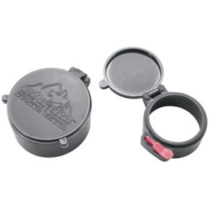 Butler Creek 30100 Flip-Open Objective Scope Cover 38.10mm Objective Size 10 Black Polymer