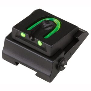 Rifle 3/16'' Wgos Rear Sight Rifle Adjustable Fiber Optic 3/16'' Wgos Rear Sight Green