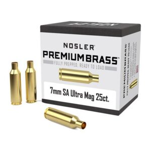 Nosler Brass 7MM Short Action Ultra Magazine 25/CT