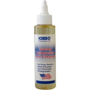 Sizing Lubricant and Cleaner Iosso Sizing Lubricant and Cleaner