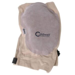 Caldwell 330110 Recoil Shield Super Mag Plus Tan Cloth with Leather Pad