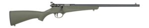 Savage Arms 13813 Rascal F-SR 22 LR 1-Round 16.13" Matte Black Single Shot Threaded Barrel, Green Synthetic Stock, Right Hand