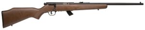 Savage Arms 20700 Mark II G Full Size 22 LR 10+1 21" Matte Black Sporter Barrel, Matte Black Drilled & Tapped Carbon Steel Receiver, Satin Brown