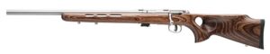 Savage Arms 25795 Mark II BTV Full Size 22 LR 5+1 21" Satin Heavy Button Rifled Barrel, Satin Drilled & Tapped Stainless Steel Receiver, Satin