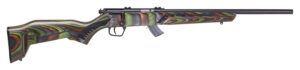 Savage Arms 26736 Mark II Minimalist Full Size 22 LR 10+1 18" Matte Black Threaded Barrel, Matte Black Drilled & Tapped Carbon Steel Receiver