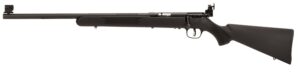Savage Arms 28901 Mark I FVT Full Size 22 Long/22 Short/22 LR 1-Round 21" Black Satin Heavy Barrel, Satin Black Carbon Steel Receiver, Black Fixed