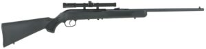 Savage Arms 40061 64 FLXP Full Size 22 LR 10+1 21" Matte Black Sporter Barrel, Matte Black Grooved Carbon Steel Receiver, Matte Black Fixed Synthetic