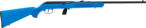 Savage Arms 40217 64 F Full Size 22 LR 10+1 21" Matte Black Carbon Steel Barrel, Matte Black Grooved Carbon Steel Receiver, Blue Fixed Synthetic