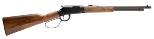 Savage Arms 46000 Revel Classic Full Size 22 LR 12+1 18" Black Medium Profile Barrel, Black Drilled & Tapped Aluminum Receiver, Satin Walnut Fixed