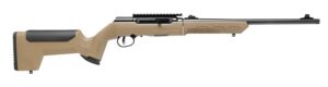 Savage Arms 47262 A22 Takedown Full Size 22 LR 10+1 18" High Luster Button Rifled Barrel, High Luster Drilled & Tapped Carbon Steel Receiver, Flat