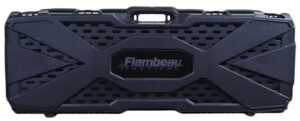 Flambeau 6500AR Tactical Rifle Case Black Polypropylene Water Resistant