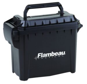 Flambeau 5415MC Mini Ammo Can 45 ACP/9mm Black Polymer